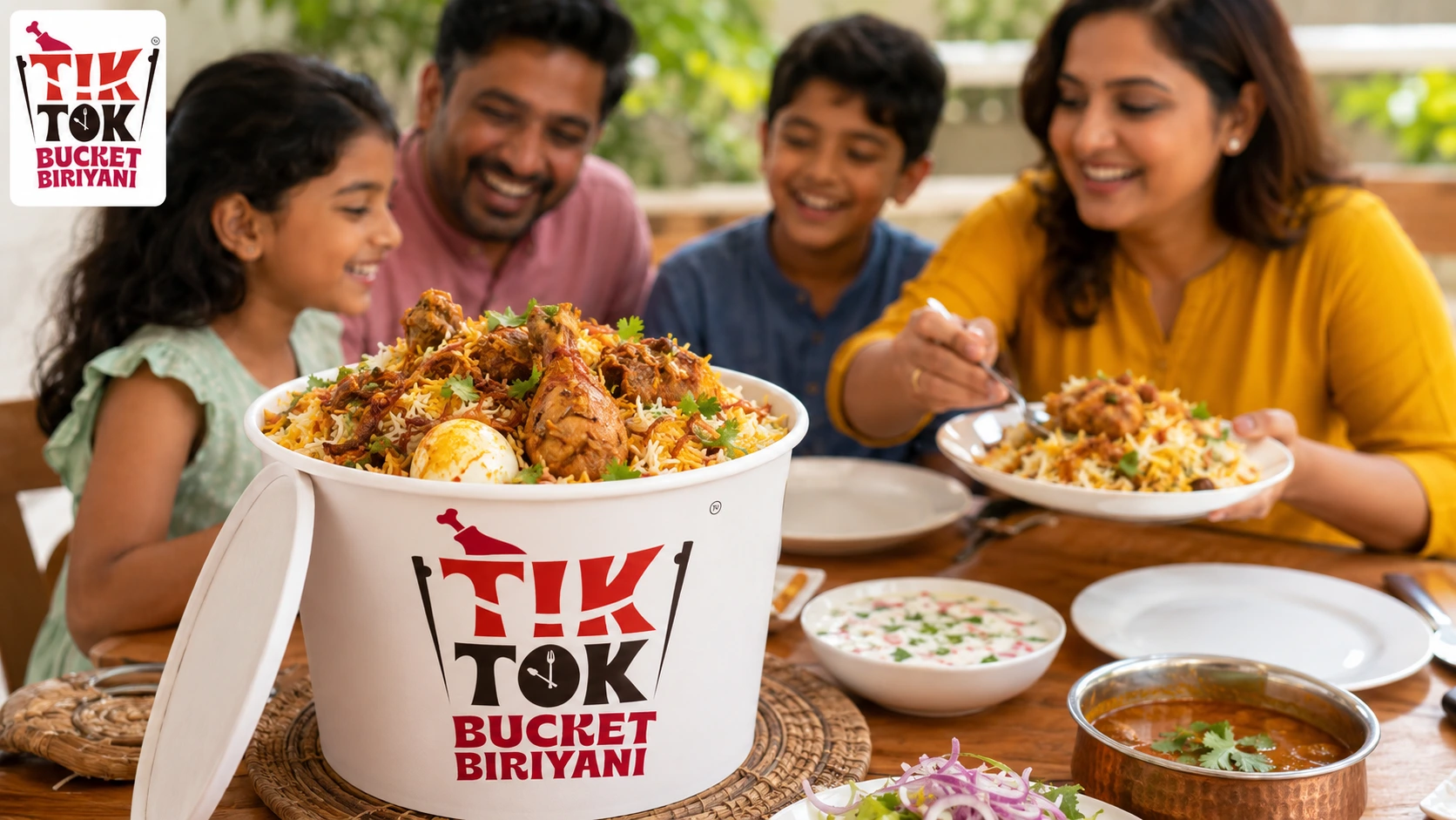 Bucket Biryani Delight: A Hearty and Delicious Meal in One Pot