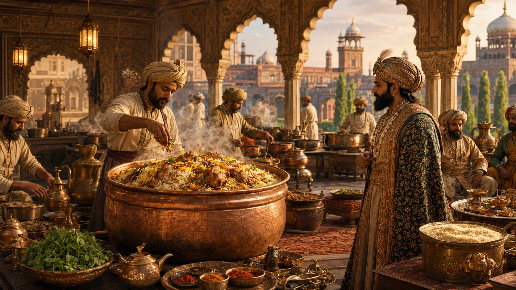 History of Biryani in India